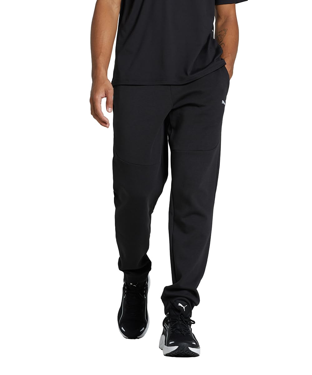 PUMA Men, PUMATECH Pants, Black, L, (68460101) : Amazon.in